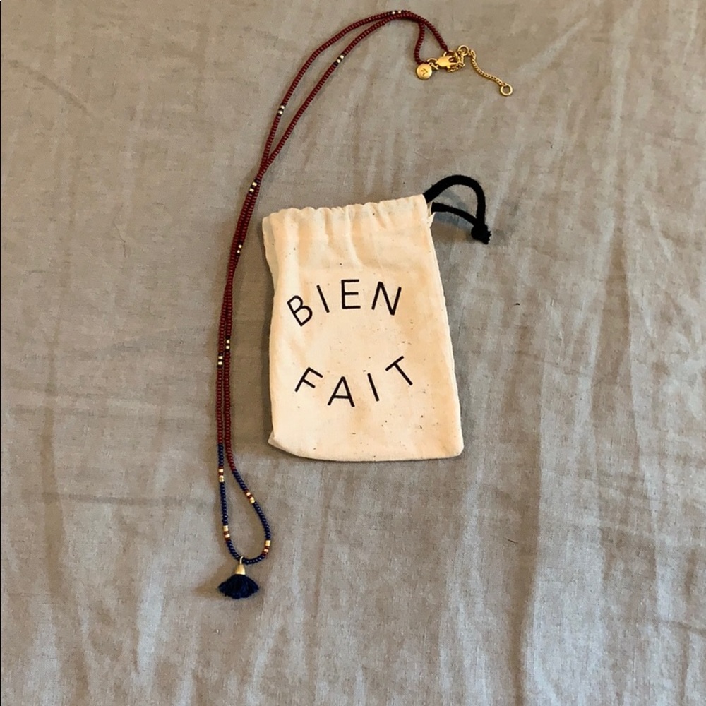 Madewell tassel necklace